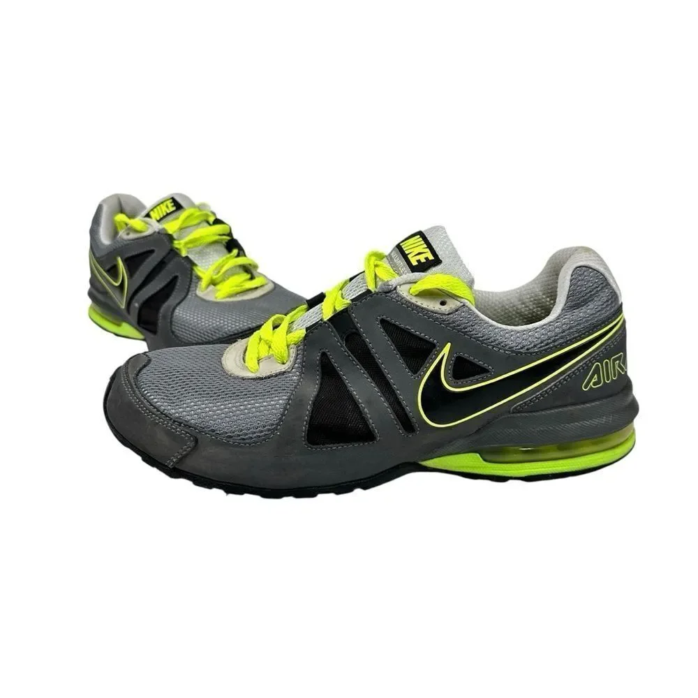 Nike Max Limitless 2 Air Max Running Shoes 2010 Men's Size 10 Gray Volt